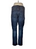 Gap Outlet Solid Blue Jeans Size 12 - photo 2