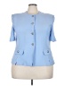 Nikki 100% Polyester Blue Blazer Size 20 - photo 1