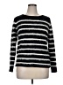 Vince Camuto Stripes Black Pullover Sweater Size XL - photo 1