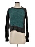 Lilla P Color Block Teal Pullover Sweater Size S - photo 1