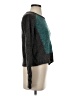 Lilla P Color Block Teal Pullover Sweater Size S - photo 4