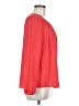 Pleione Red Long Sleeve Blouse Size M - photo 4
