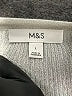 M&S Ivory Short Sleeve Top Size L - photo 7