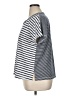 MULTIPLES Stripes Silver Short Sleeve T-Shirt Size XL (petite) - photo 5