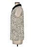 Pleione 100% Polyester Animal Print Ivory Sleeveless Blouse Size M - photo 5