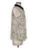 Pleione 100% Polyester Animal Print Ivory Sleeveless Blouse Size M - photo 4