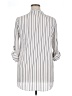 La Vie 89 100% Polyester Stripes White 3/4 Sleeve Blouse Size XL - photo 2