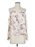 Astr 100% Polyester Ivory Sleeveless Blouse Size S - photo 1