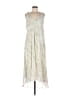 H By Halston 100% Polyester Ivory Casual Dress Size 8 - photo 1