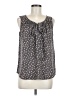 Ann Taylor LOFT Gray Sleeveless Blouse Size M - photo 1