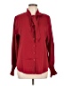 Unbranded Red Burgundy Long Sleeve Blouse Size L - photo 1