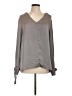 Banana Republic 100% Polyester Gray Long Sleeve Blouse Size L - photo 1