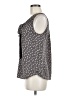 Ann Taylor LOFT Gray Sleeveless Blouse Size M - photo 5