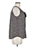 Ann Taylor LOFT Gray Sleeveless Blouse Size M - photo 4