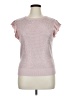 On Twelfth Pink Short Sleeve Top Size XL - photo 1