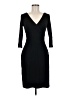 Ronen Chen Solid Black Cocktail Dress Size 6 (1) - photo 1