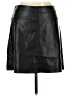 Max Studio 100% Polyurethane Black Faux Leather Skirt Size L - photo 1