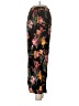 Unbranded Floral Black Casual Pants Size M (estimated) - photo 4