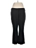 Rafaella Solid Black Dress Pants Size 16 - photo 1