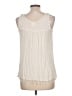 Mossimo Supply Co. 100% Rayon Ivory Sleeveless Blouse Size L - photo 2