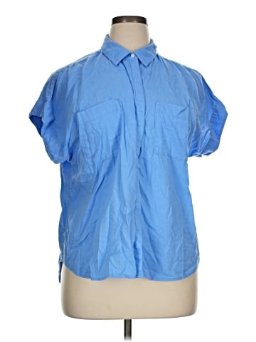 Caslon Short Sleeve Blouse (view 1)