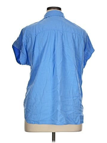 Caslon Short Sleeve Blouse (view 2)