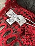 Unbranded 100% Polyester Burgundy Cocktail Dress Size 4 - photo 7