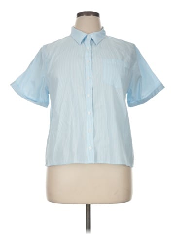 Lands' End Short Sleeve Button-Down Shirt (view 1)