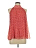 Max Studio 100% Polyester Red Sleeveless Blouse Size L - photo 1