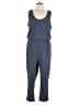 Zella Solid Blue Jumpsuit Size 1X - photo 1
