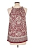 Max Studio Burgundy Tank Top Size L - photo 2