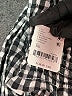 Free People 100% Cotton Checkered-gingham Black Jumpsuit Size XS - photo 5