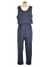 Zella Solid Blue Jumpsuit Size 1X - photo 2