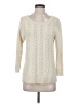 French Connection Chevron-herringbone Ivory Pullover Sweater Size S - photo 1