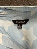 Sim & Sam 100% Rayon Stars Blue Short Sleeve Blouse Size S - photo 7