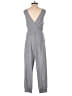 Drew 100% Cotton Solid Gray Jumpsuit Size XS - photo 2