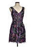 Tibi Paisley Purple Casual Dress Size 6 - photo 1