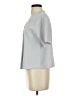 Uniqlo 100% Polyester Gray Short Sleeve Blouse Size XXS - photo 5