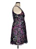 Tibi Paisley Purple Casual Dress Size 6 - photo 4