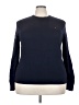 Carolina Herrera 100% Cotton Hearts Blue Pullover Sweater Size XXL - photo 1