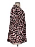 CAbi 100% Polyester Floral Pink Short Sleeve Blouse Size M - photo 4