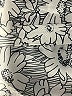 Unbranded 100% Polyester Paisley Gray Blue Long Sleeve Blouse Size XS - photo 7