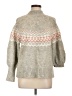Design History Hearts Gray Turtleneck Sweater Size L - photo 1