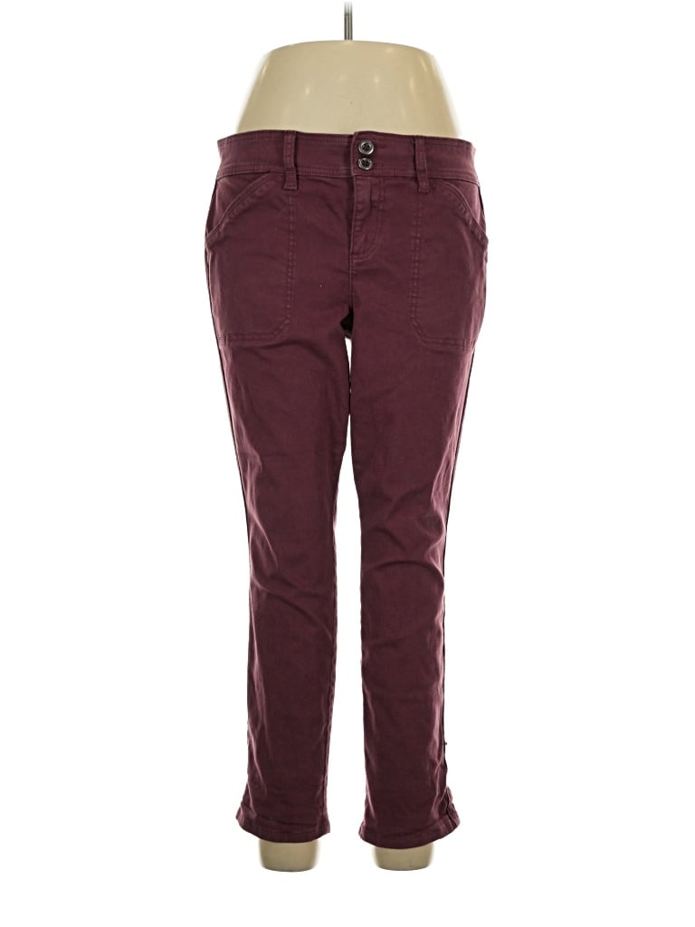 Pre-owned Torrid Casual Pants In Burgundy