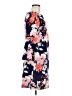 Eliza J Floral Blue Casual Dress Size 8 - photo 4