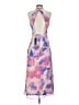 Lulus 100% Polyester Print Purple Cocktail Dress Size S - photo 2