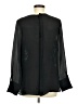 Hunter Bell 100% Silk Black Long Sleeve Silk Top Size M - photo 2