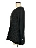 Hunter Bell 100% Silk Black Long Sleeve Silk Top Size M - photo 5