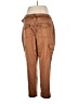 Chico's 100% Recycled Polyester Brown Cargo Pants Size XL - photo 2