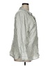 Alexander Jordan Stripes Silver 3/4 Sleeve Button-Down Shirt Size 1X - photo 4